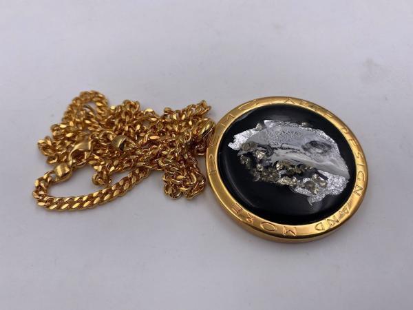 Collana in ottone anallergico, colore oro
