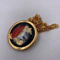Collana in ottone anallergico, colore oro