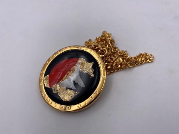Collana in ottone anallergico, colore oro