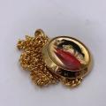 Collana in ottone anallergico, colore oro