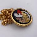 Collana in ottone anallergico, colore oro