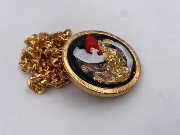 Collana in ottone anallergico, colore oro