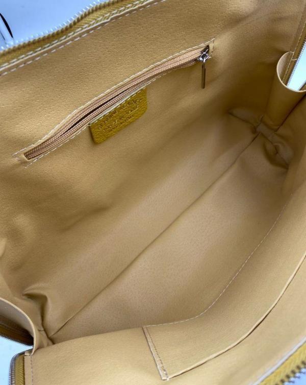 Borsa a spalla in Vera Pelle