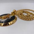 Collana in ottone anallergico, colore oro