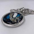 Collana in ottone anallergico, colore argento