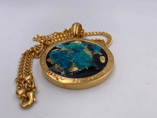 Collana in ottone anallergico, colore oro