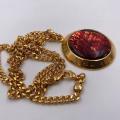 Collana in ottone anallergico, colore oro