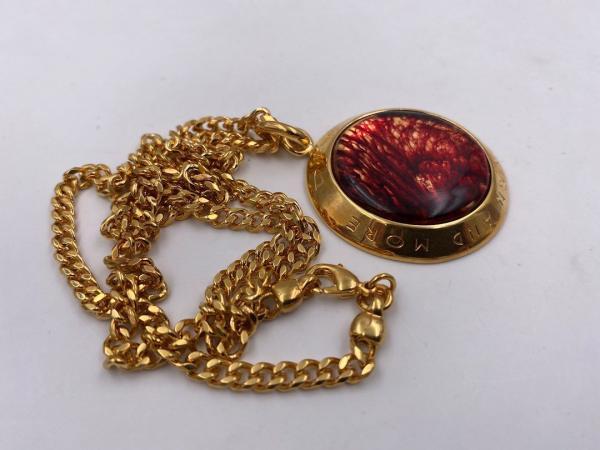 Collana in ottone anallergico, colore oro