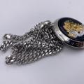 Collana in ottone anallergico, colore argento
