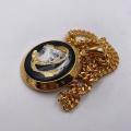 Collana in ottone anallergico, colore oro