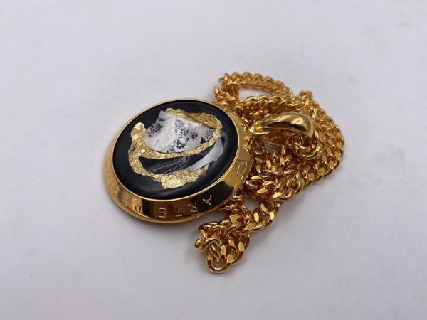 Collana in ottone anallergico, colore oro