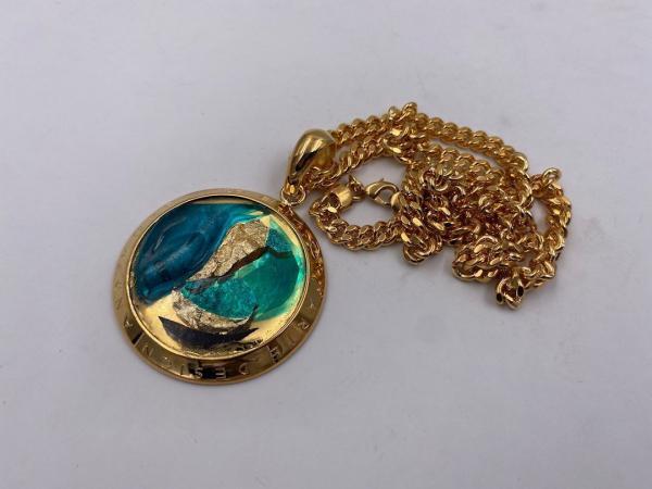 Collana in ottone anallergico, colore oro