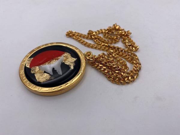 Collana in ottone anallergico, colore oro