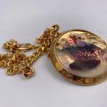 Collana in ottone anallergico, colore oro