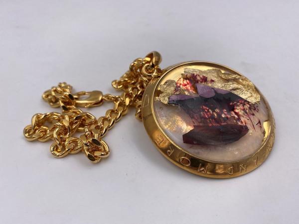 Collana in ottone anallergico, colore oro