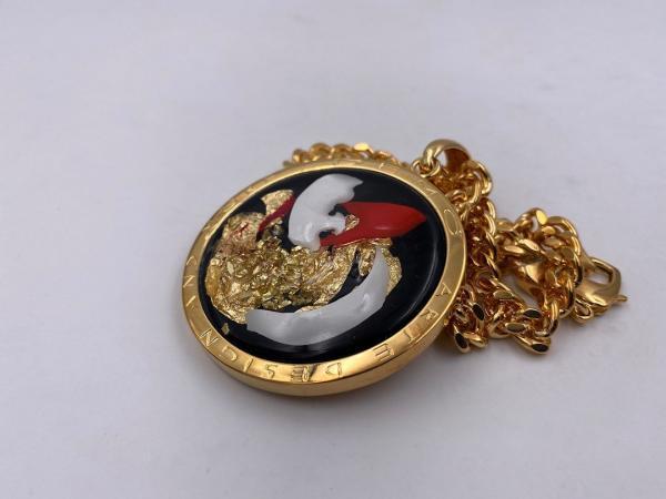 Collana in ottone anallergico, colore oro