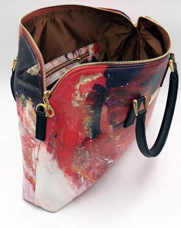 Borsa in vera pelle