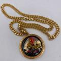 Collana in ottone anallergico, colore oro