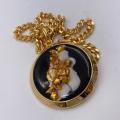Collana in ottone anallergico, colore oro