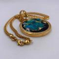 Collana in ottone anallergico, colore oro