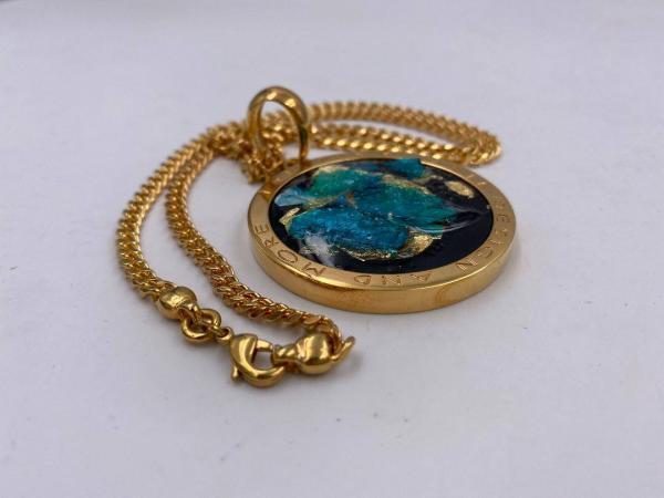 Collana in ottone anallergico, colore oro