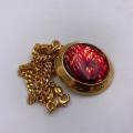 Collana in ottone anallergico, colore oro