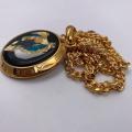Collana in ottone anallergico, colore oro