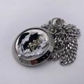 Collana in ottone anallergico, colore argento
