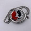 Collana in ottone anallergico, colore argento