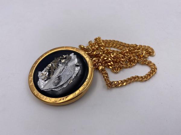 Collana in ottone anallergico, colore oro