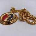 Collana in ottone anallergico, colore oro