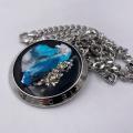 Collana in ottone anallergico, colore argento