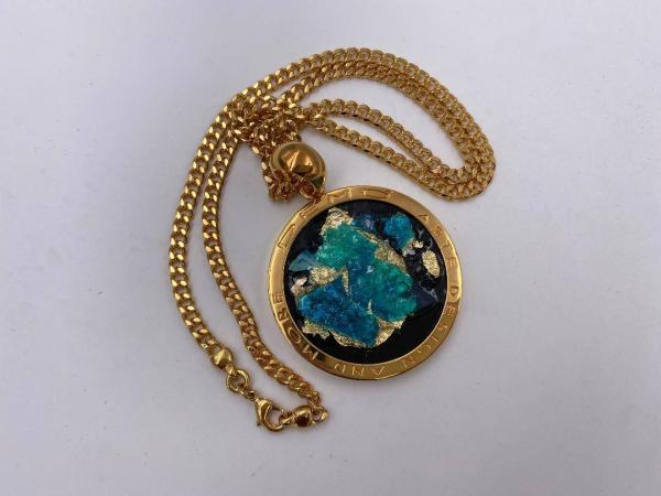 Collana in ottone anallergico, colore oro