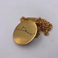 Collana in ottone anallergico, colore oro