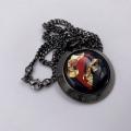 Collana in ottone anallergico, colore nero fumé