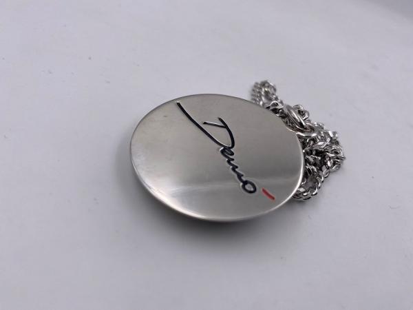Collana in ottone anallergico, colore argento