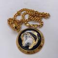 Collana in ottone anallergico, colore oro
