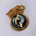 Collana in ottone anallergico, colore oro