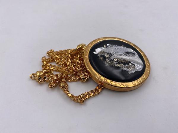 Collana in ottone anallergico, colore oro