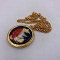 Collana in ottone anallergico, colore oro