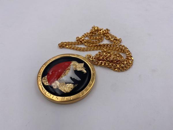 Collana in ottone anallergico, colore oro