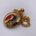 Collana in ottone anallergico, colore oro