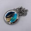 Collana in ottone anallergico, colore argento