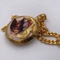 Collana in ottone anallergico, colore oro