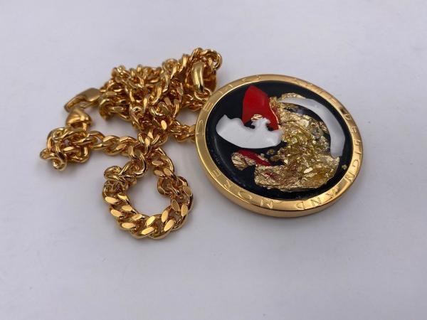 Collana in ottone anallergico, colore oro
