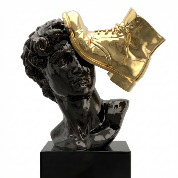Davide ferito